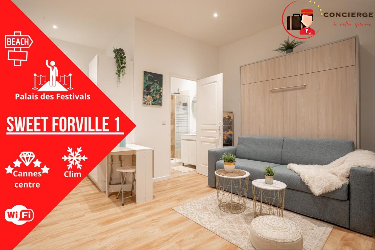 Apartamento Le Sweet Forville 1 - Palais Des Festivals - Marche Provencal - - Au Calme - Clim *